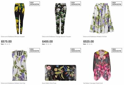 Shop online for your top designer brands grouped by floral style