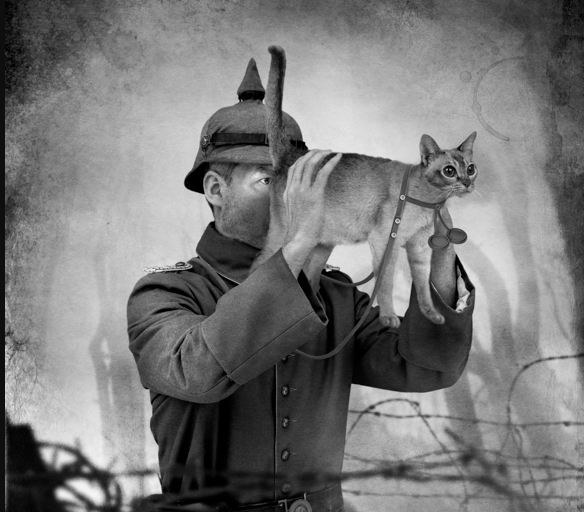 Funny Night Vision Binoculars Poster